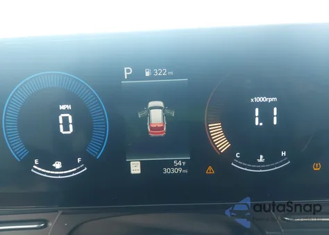 2024 Hyundai Kona Sel из США, поврежденный, VIN KM8HB3AB1RU050275